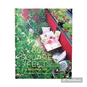 ☕ 66 Square Feet: A Delicious Life, Hardcover Recipe Book